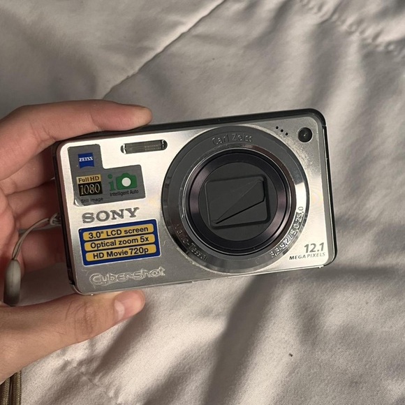 Sony Silver Digital Camera with 12.1 MP - Picture 2 of 6